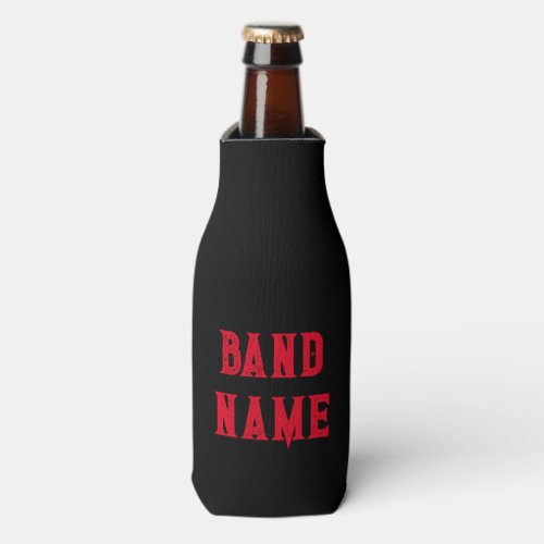 Custom Band Merch Bottle Cooler