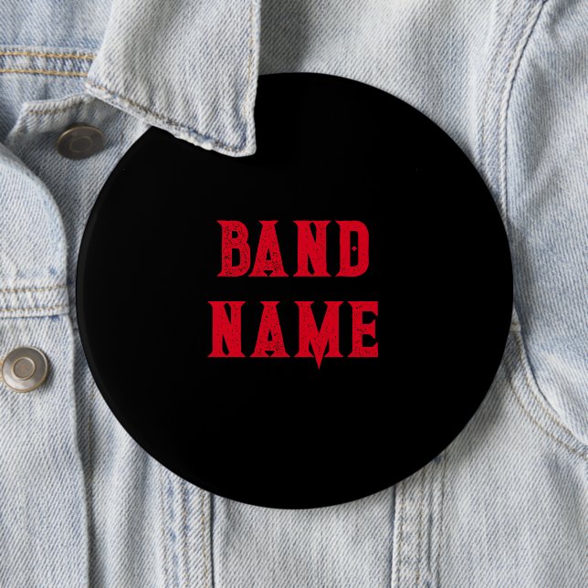 Custom Band Merch Button (In Situ)