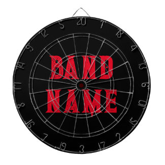 Custom Band Merch Dart Board