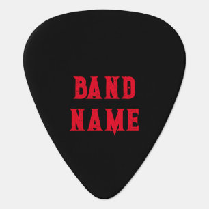Custom Band Merch Guitar Pick