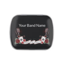 Custom Band Merch Pin Rockabilly Rock 