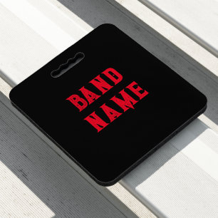 Custom Band Merch Seat Cushion