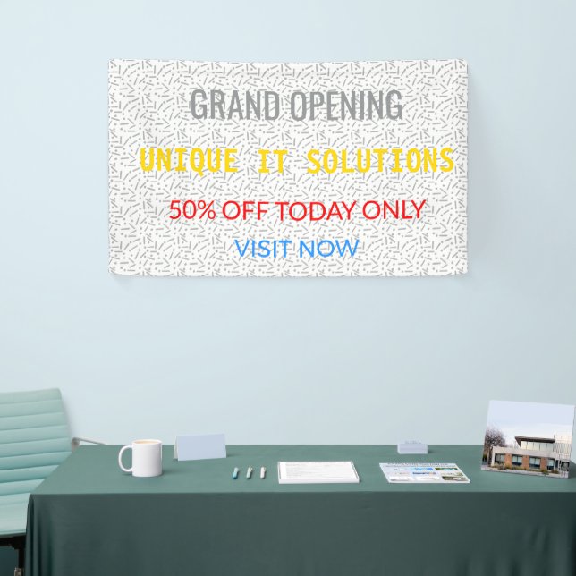 Custom Banner Personalized Vinyl Banner Sign (Tradeshow)