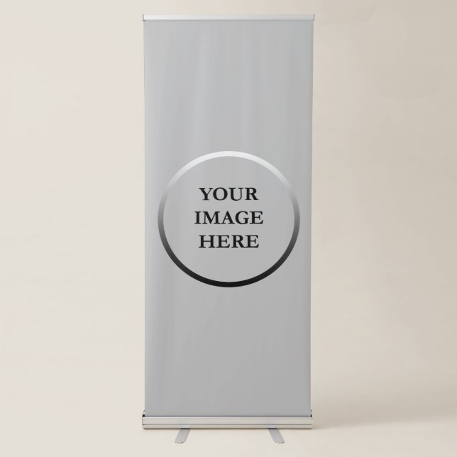 Custom Banner Stand Minimal Business Display (Front)