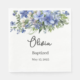 Custom Baptism  Napkins