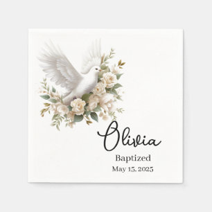 Custom Baptism  Napkins