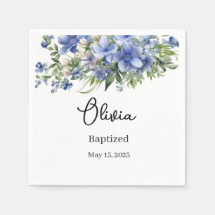 Custom Baptism Napkins