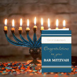 Custom Bar Mitzvah Congrats Card<br><div class="desc">For Bar Mitzvah</div>