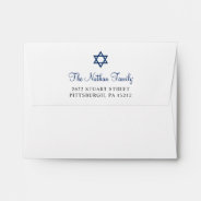 Custom Bar Mitzvah Envelope For A2 Save The Date at Zazzle