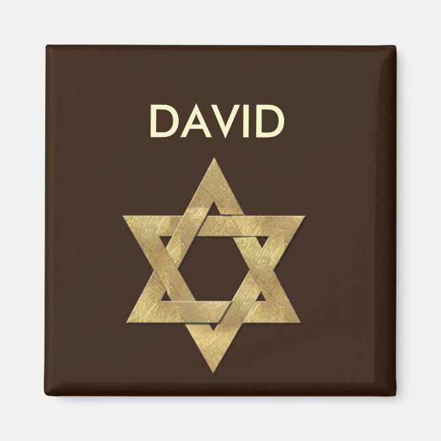 Custom Bar Mitzvah Magnet (Front)