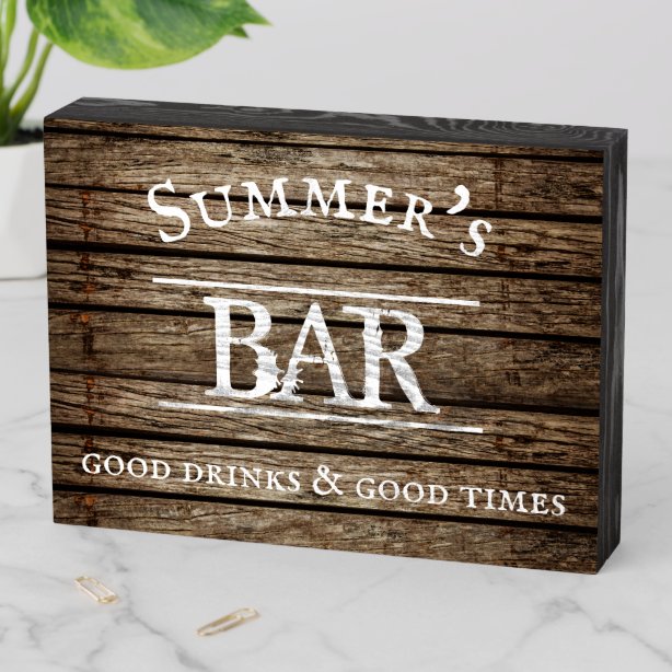 Bar Art & Wall Décor Zazzle