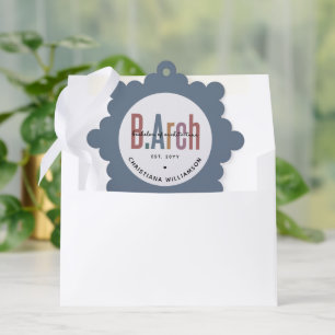 Custom BArch Bachelor of Architecture Graduation Ornament Card