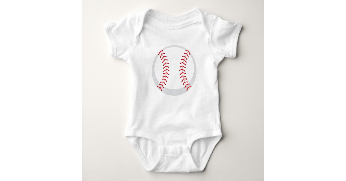 Custom Baby Baseball Jersey Bodysuit Customizable Bodysuit 