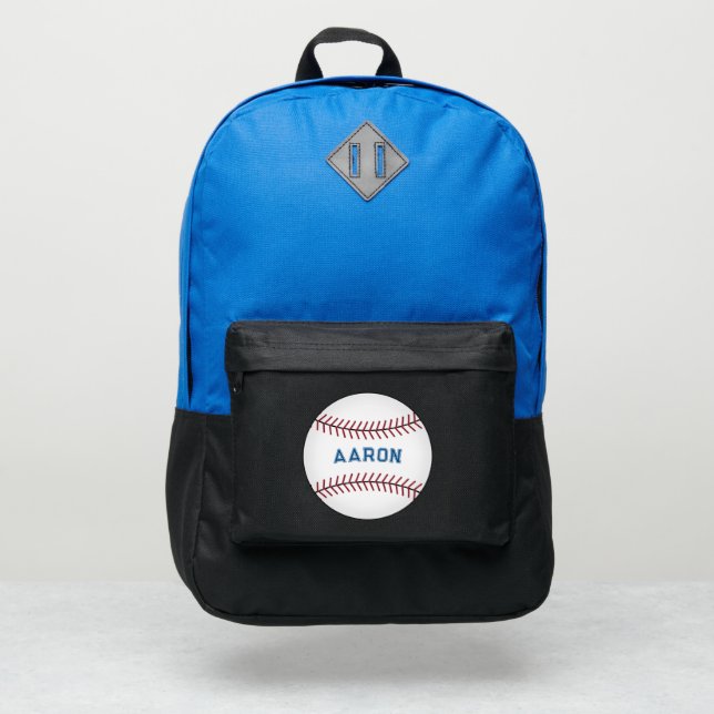 Custom Baseball Backpack Gift (Front)