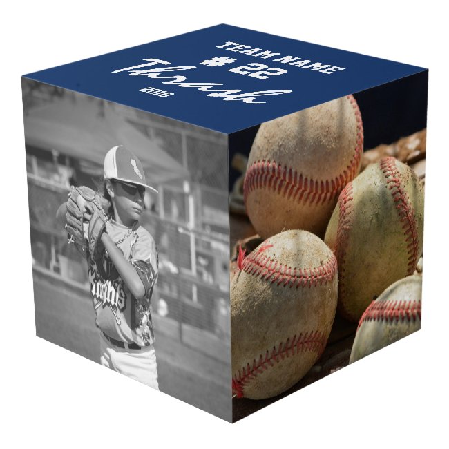 Custom Baseball Cube