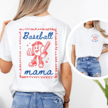 Custom Baseball Mama & Team Name
