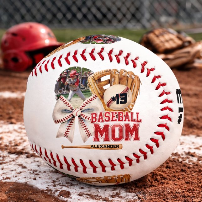 Custom Baseball Mom Photo Name (Creator Uploaded)