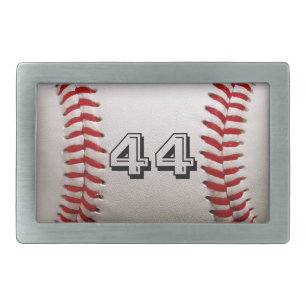 Custom Baseball Number Art – High-Def Sports Photo Belt Buckle
