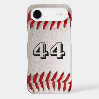 Custom Baseball Number Art – High-Def Sports Photo iPhone 17 Air Case