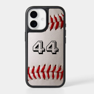 Custom Baseball Number Art – High-Def Sports Photo iPhone 17 Case