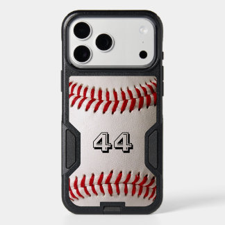 Custom Baseball Number Art – High-Def Sports Photo iPhone 17 Pro Max Case