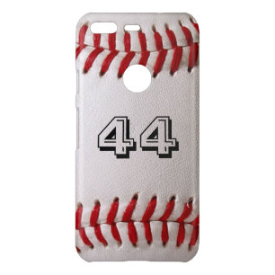Custom Baseball Number Art – High-Def Sports Photo Uncommon Google Pixel Case