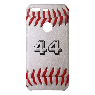 Custom Baseball Number Art – High-Def Sports Photo Uncommon Google Pixel Case