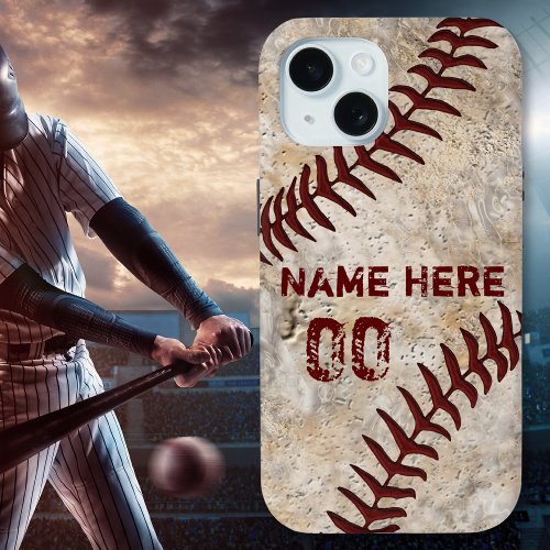 Custom Baseball Phone Cases for Newest to Older iPhone 15 Case