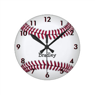 Baseball Sport Funny Wall Clock Home Room Decor Gift 