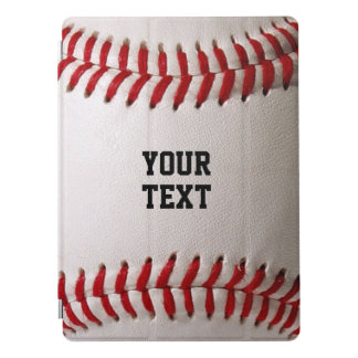 Custom Baseball Stitches & Leather Sports Graphic iPad Pro Cover