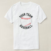 Baseball Shirt Designs - Custom Baseball Team Name Roster T-shirts - T-Shirt  Design - Players Lis…