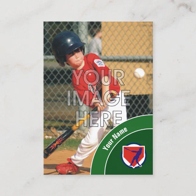 Custom Baseball Trading Card | Zazzle