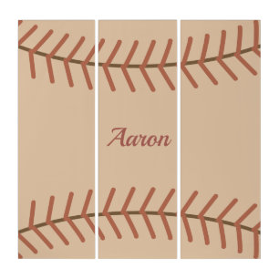 Custom Baseball Wall Art