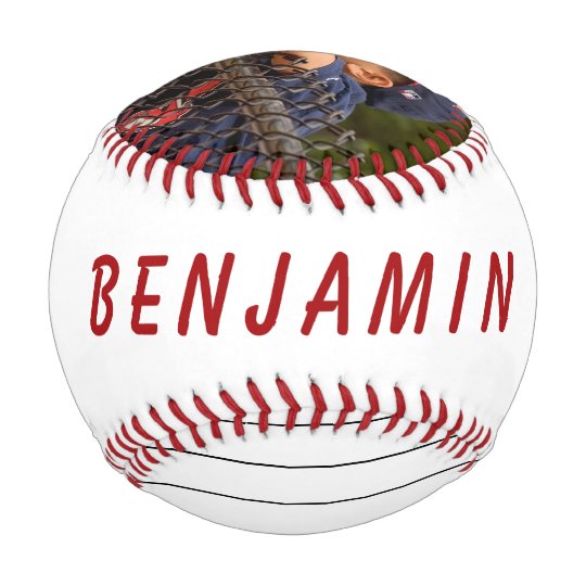 Custom Baseball with Name and Photo