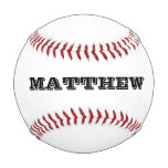 Custom baseball with personalizable name or slogan Custom baseball with personalizable name or slogan