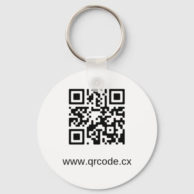 Custom Basic Button Keychain (Front)