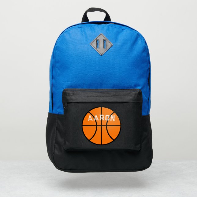 Custom Basketball Backpack Gift (Front)