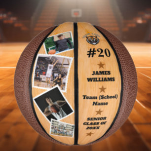 Custom Basketball Graduation Class of 2025 Photos