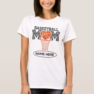 Custom Basketball Mom  T-Shirt