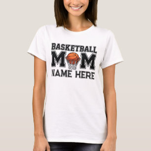 Custom Basketball Mom  T-Shirt