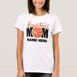 Custom Basketball Mom  T-Shirt