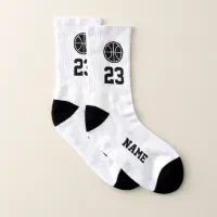 Cute Ball Sports Socks for Sports lovers, Unisex Basketball Socks for Men Women, Funny Basketball Gifts for Basketball lovers, Perfect Women Men