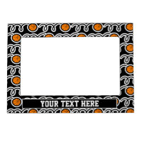 Custom basketball sports magnetic photo frame