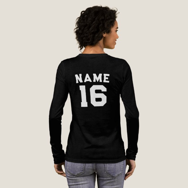 Custom Basketball tee,player Name Jersey Number  Tri-Blend Shirt (Full Back)