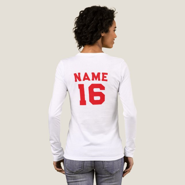 Custom Basketball tee,player Name Jersey Number  Tri-Blend Shirt (Full Back)