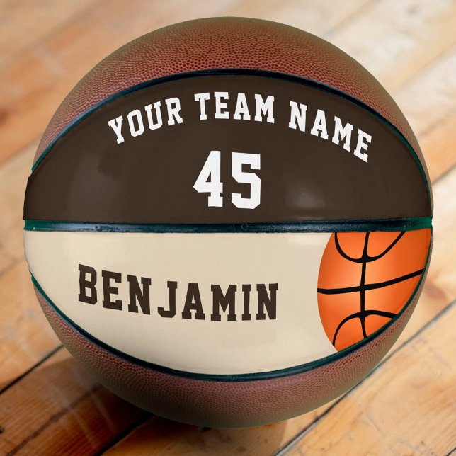 Custom Basketball with Name Number (Creator Uploaded)