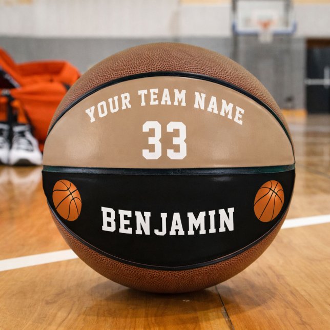 Custom Basketball with Player Number Team Name (Creator Uploaded)