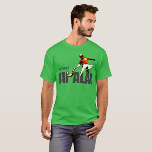 Custom Basque sport Jai Alai  Cesta Punta logo T_Shirt