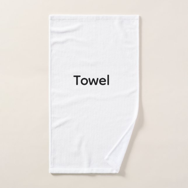 custom Bath Towel  (Hand Towel)