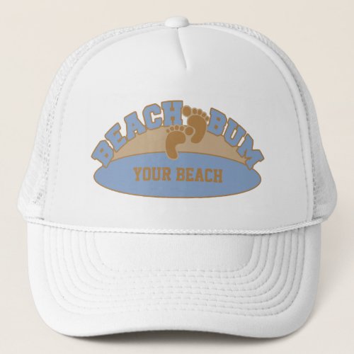 Custom Beach Bum hats _ choose color